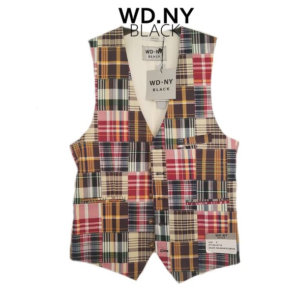 WD.NY Other - NEW Men's Patchwork Vest